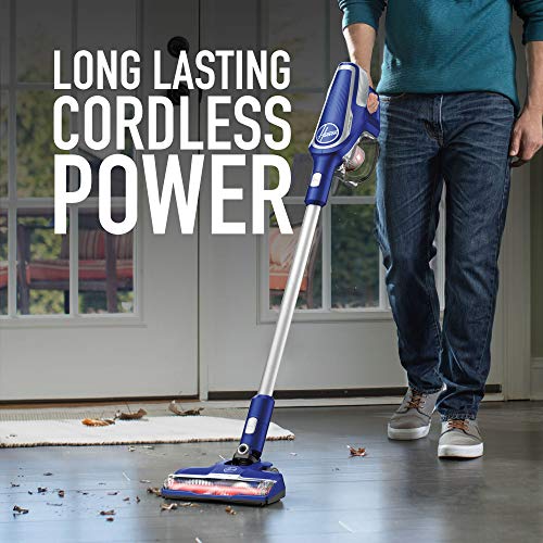 Hoover Impulse Cordless Stick Vacuum Cleaner With Swivel Steering, Bh53020, Blue #TOP5
