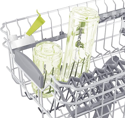 Sencor Ultrakrachtige smoothie-blender, 500 W, 2 Tritan-flessen, 0,6 l en 0,3 l, BPA-vrij, titanium messen, duurzaam, anti-oxidatie, de krachtigste mini-blender, ideale smoothie, soep en meer, groen - Afbeelding 4