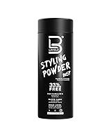 Vista 8 de Polvo de Estilo L3 Nivel 3 - Polvo para Hombres de Aspecto Natural - Fácil de Aplicar sin Aceite ni Residuos Grasos (Pequeño - 30 Gramos)
