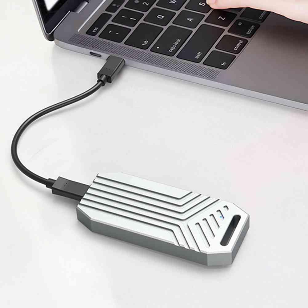 ISTOVO 40Gbps M.2 NVMe SSD Obudowa USB4 C Zewnętrzna Przenośna Obudowa M2 NVMe z Aluminium Wsparcie Thunderbolt4 Bez Narzędzi
