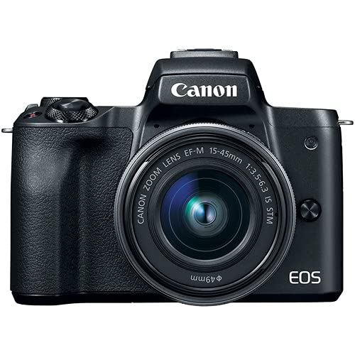Amazon.com : Canon EOS M50 Mirrorless Digital Camera with 15-45mm