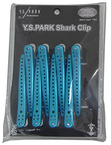 Y.S. Park Shark Clips Light Blue (8)