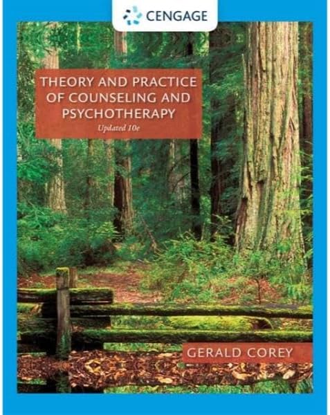 Theory and Practice of Counseling and Psychotherapy, Updated