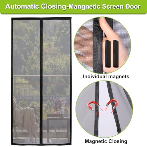 Risareyi Magnetic Fly Screens for Doors 85x200cm - Image 3