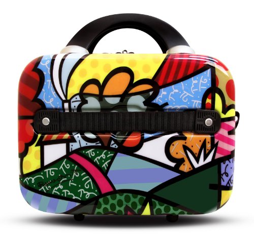 Heys Usa Luggage Britto Flowers Hard Side Beauty Case, Multi-Colored, One Size #TOP2