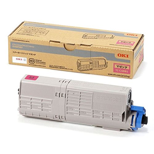 Amazon | 【純正品】OKI 沖電気 トナーカートリッジ【TC-C4BM1