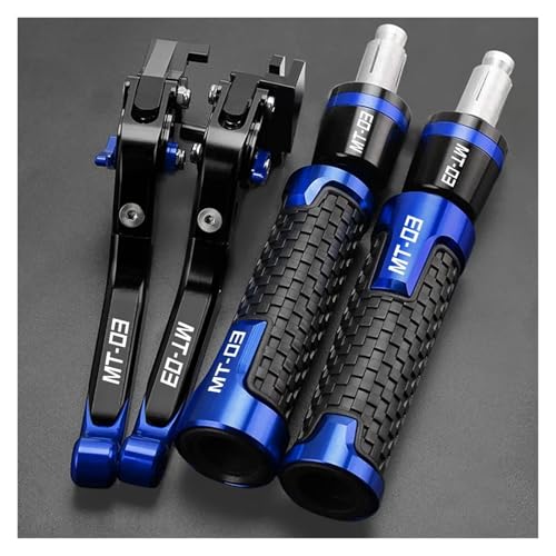 Motorcycle Handle Clutch Brake Lever for MT-03 MT03 2015 2016 2017 2018 2019 2020 2021 2023 MT 03 Motorcycle Adjustable Brake Clutch Lever Handle Grips(II9)