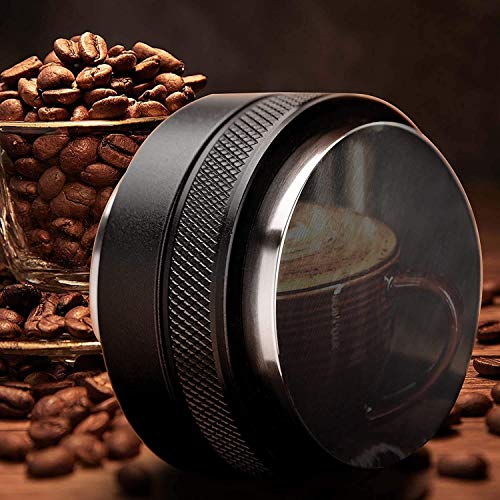 Distribuidor de café de 53 mm e doador de café de 53 mm, nivelador de café de cabeça dupla MATOW ade