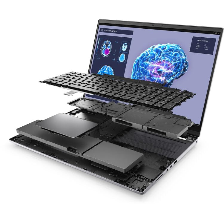 Image of Dell Precision 7680 Mobile Workstation - 16 inch FHD+ AG 500 nits Display - 5.5Ghz Intel Core i9-13950HX 24-Core - 1TB SSD - 64GB RAM - NVIDIA RTX 3500 Ada 12GB GDDR6 - Windows 11 pro