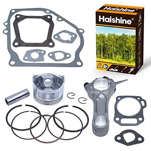 HAISHINE Ensemble de Joint Complet de Moteur de bielle de Piston d'anneau de 68MM pour Honda GX160 GX 160 5.5HP 4 Temps générateur de Moteur à Essence Pompe à Eau