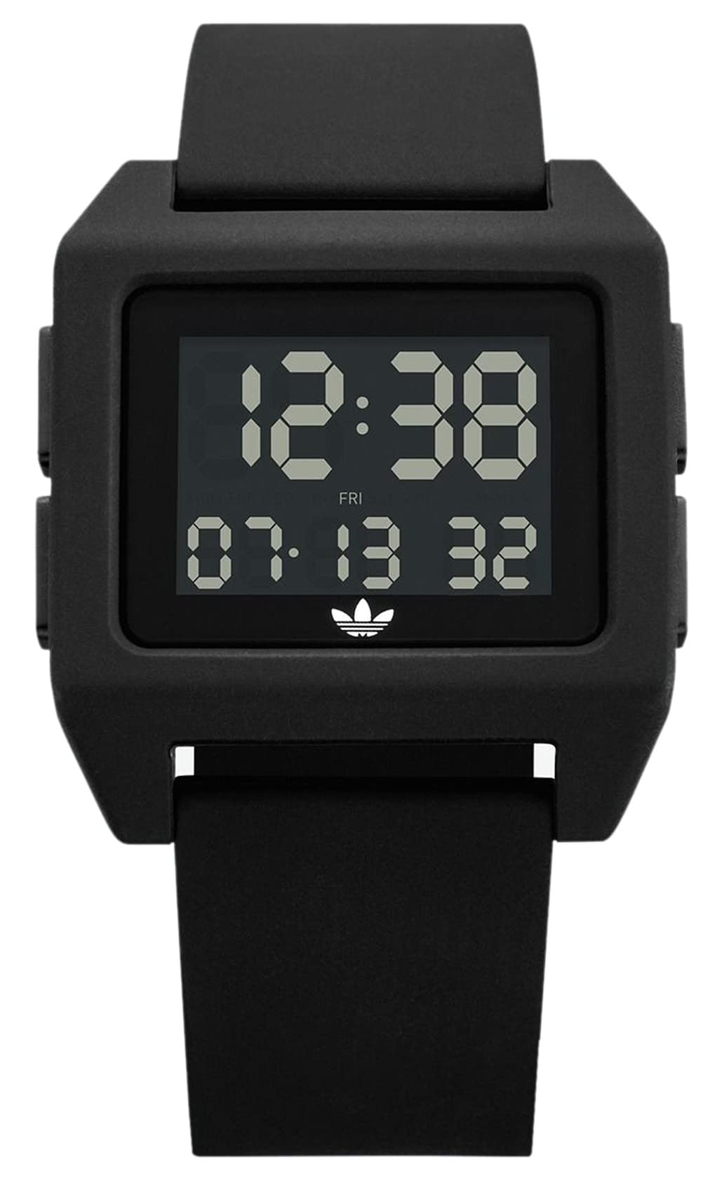Adidas by Nixon Mens Digital Watch with Silicone Strap Z15-001-00