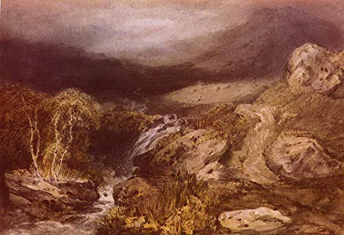 Peinture à l'huile sur toile Turner 3 œuvres murales chargées d'histoire