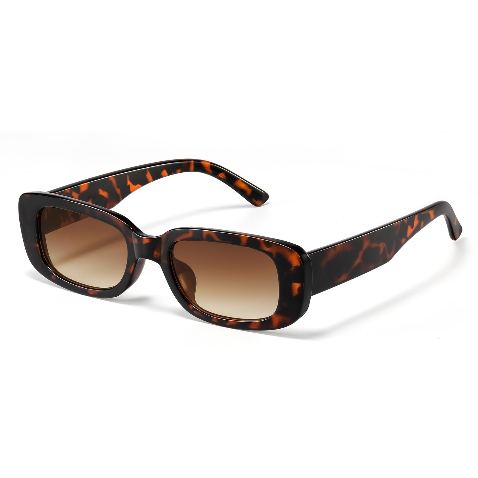 JASPIN Rectangle Sunglasses for Women Men Y2k Sun Glasses UV Protection