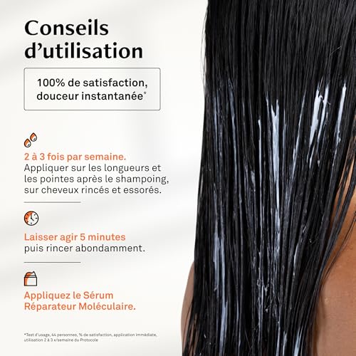 Réparation moléculaire Luxéol : masque cheveux abîmés 200ml - 5