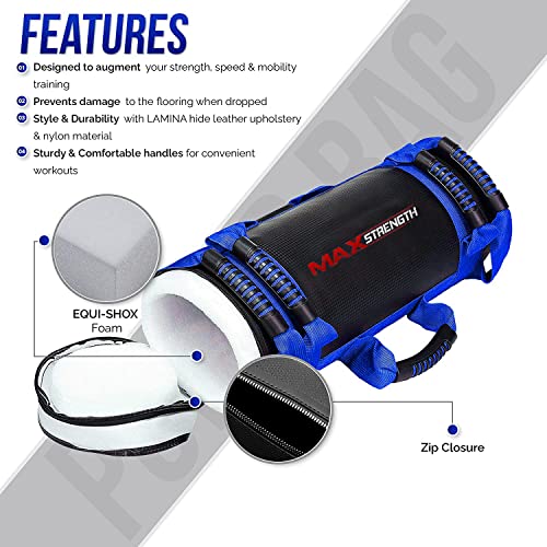 51CjBebrgwL MAXSTRENGTH Boxing Power Bag Filled Sand Bag 5kg, 10kg, 15kg, 20kg Cross Fit Exercise Training MMA Weight Bags - Image 4
