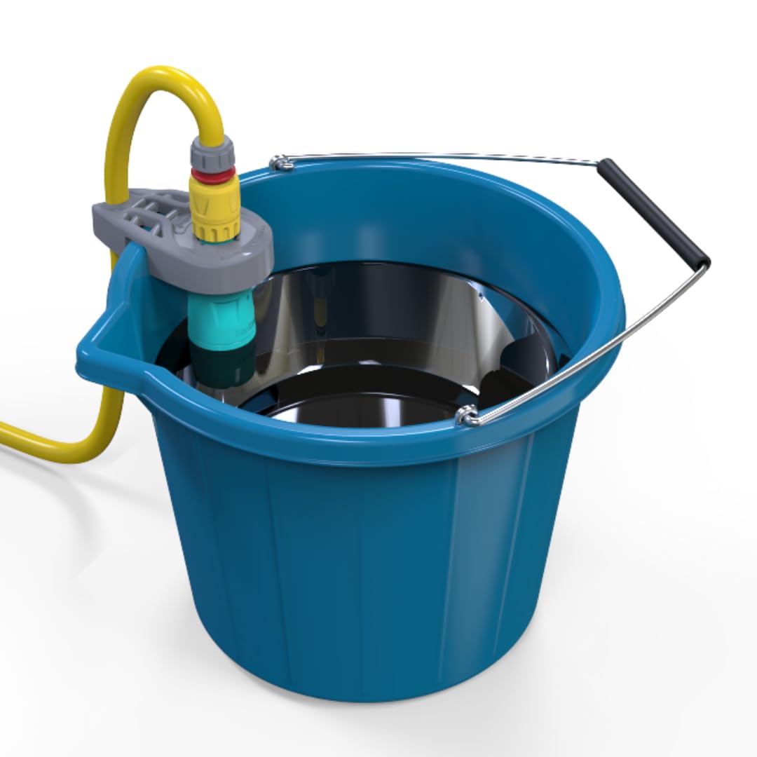 SealStop, valvola di arresto automatica dell'acqua per tubo flessibile, dispositivo di prevenzione del troppopieno, attacco per tubo flessibile che consente di risparmiare acqua, interrompe il