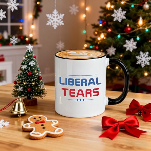 Taza de café Liberal Tears cerámica 11 oz miniatura 7