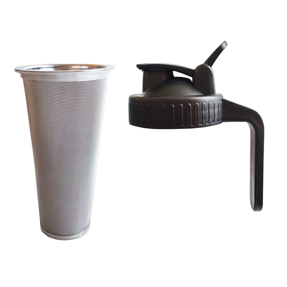 CTRLZS Cold Brew Filter,Cold Brew Coffee Filter,Jar Lid for Coffee Strainer Coffee Cold Brew Maker for 86mm Jars 2