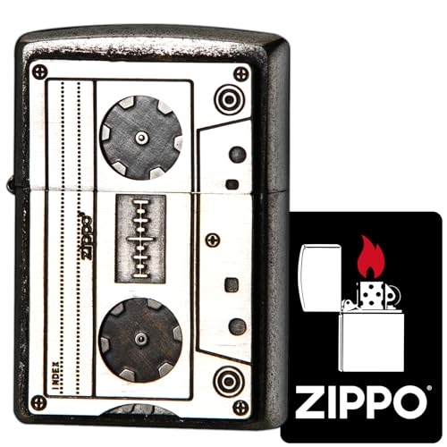 Encendedor Zippo Marukai Cassette Tape miniatura 3