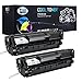 Cool Toner Compatible Toner Cartridge Replacement for HP Q2612A (Black, 2-Pack)