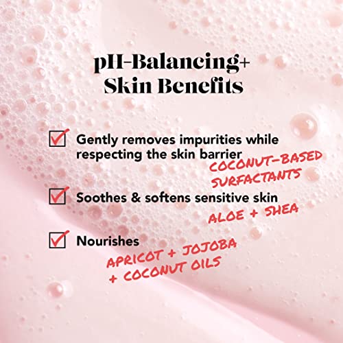 Image of SweetSpot Labs pH Balanced Wash for Sensitive Skin, Sulfate Free, Clean, Gynecologist Tested & Approved, Unscented Body Wash, 8 oz (Pack of 3)