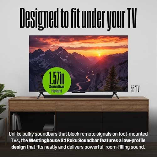 Home Theater Soundbar with Subwoofer