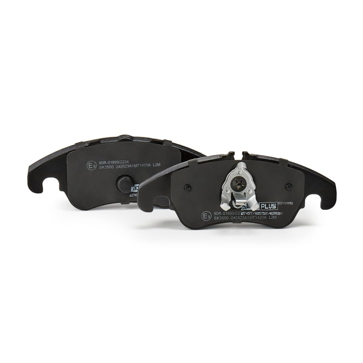 RIDEX PLUS 402B0301P Bremsbelagsatz Bremsbeläge Vorne mit Verschleißwarnkontakt Kompatibel mit AUDI A4 Avant 8K5, B8
