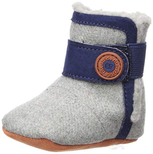 Stride Rite Boy's SR Cozy Carmen Fashion Boot, Navy, 2 M US Little Kid
