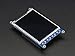 Produktbild Adafruit PiTFT Plus 320x240 3.2 TFT + Resistiver Touchscreen - Geeignet für RPi 2 / A+ / B+