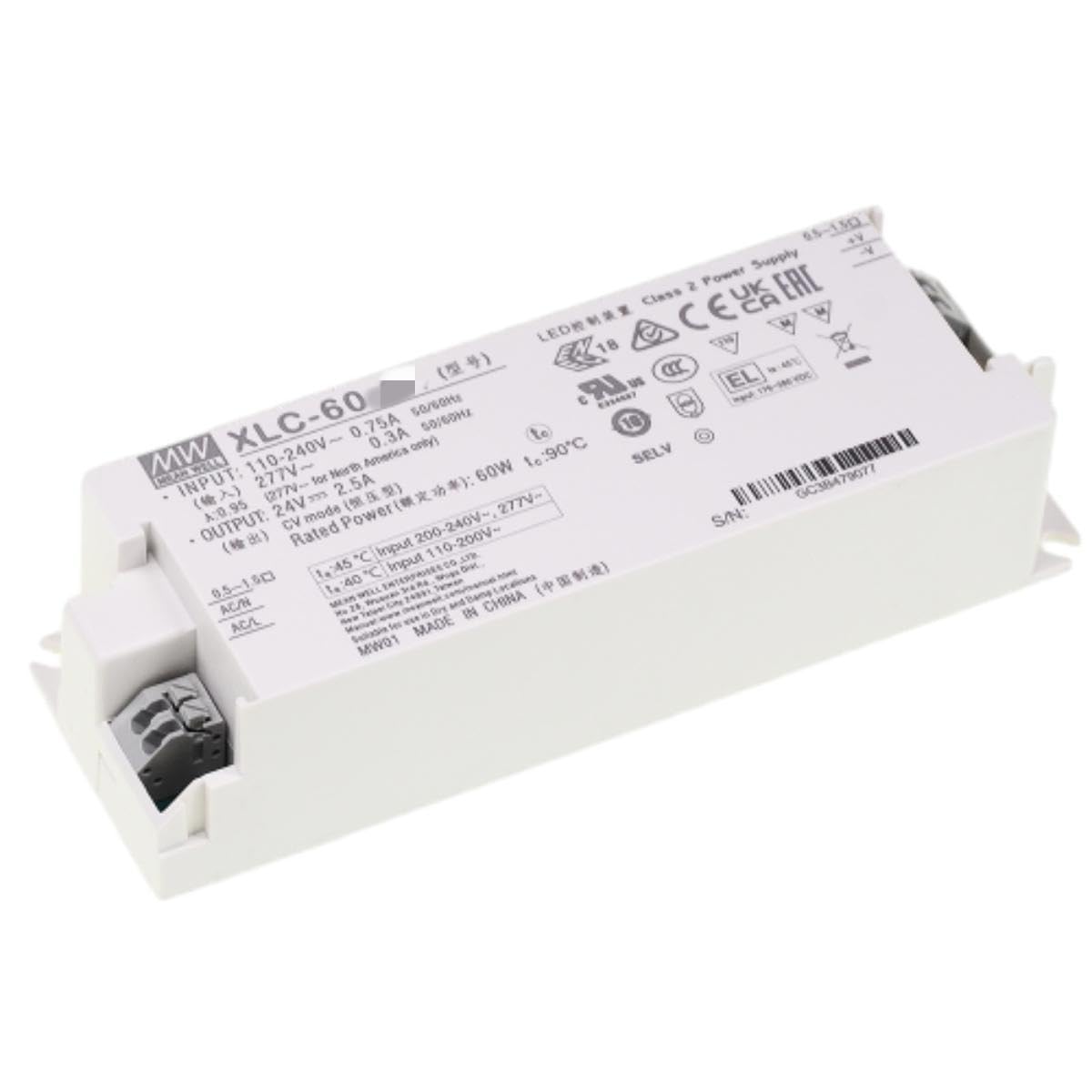 MEAN WELL XLC-60-H-MA 1400mA Zasilacz impulsowy sterownik LED XLC