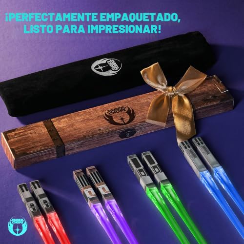 Palillos de sable de luz LED para solucionar cenas aburridas 4