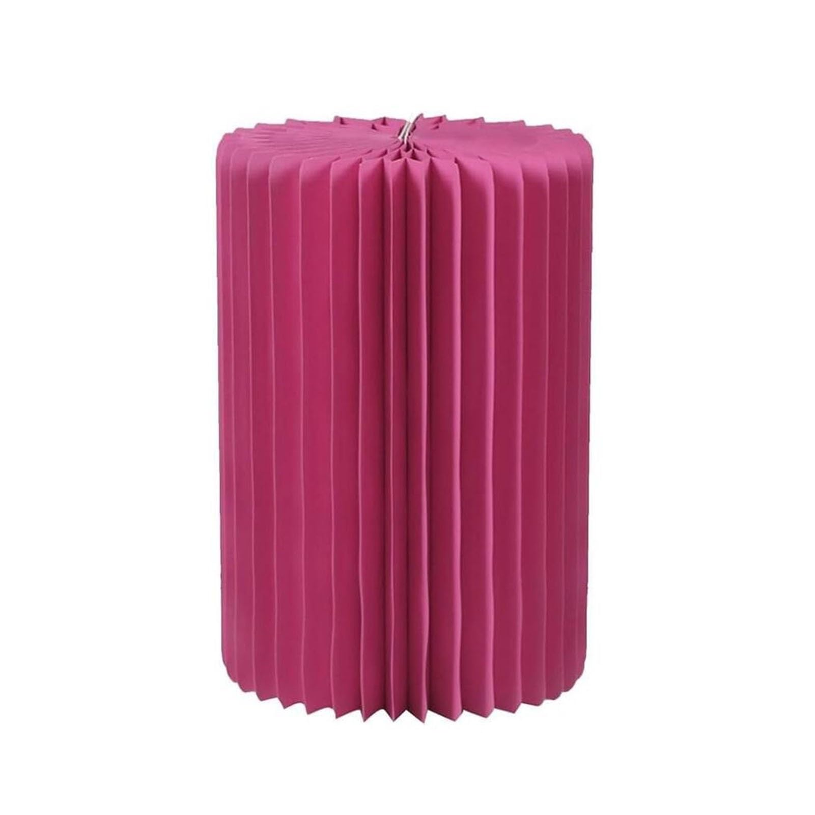 CXGfdghD plinth， Round Foldable Paper Columns Display Pedestal Stands With Acrylic Disc, Cylinder Centerpiece Cake(Red Diameter 40cm,40cm)