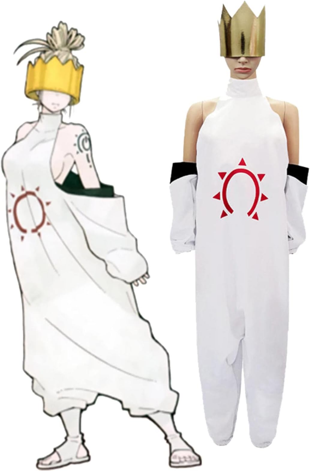 TuboshuAnime Fire Force Haumea Cosplay Costume Enn Enn No Shouboutai White Jumpsuit Uniform Men Women Halloween Party Outfit