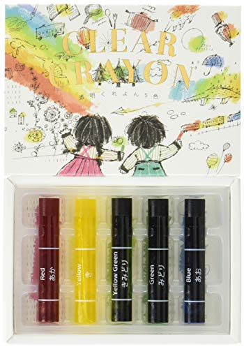 KOKUYO KE-AC26 Transparent Crayons 5 Colors