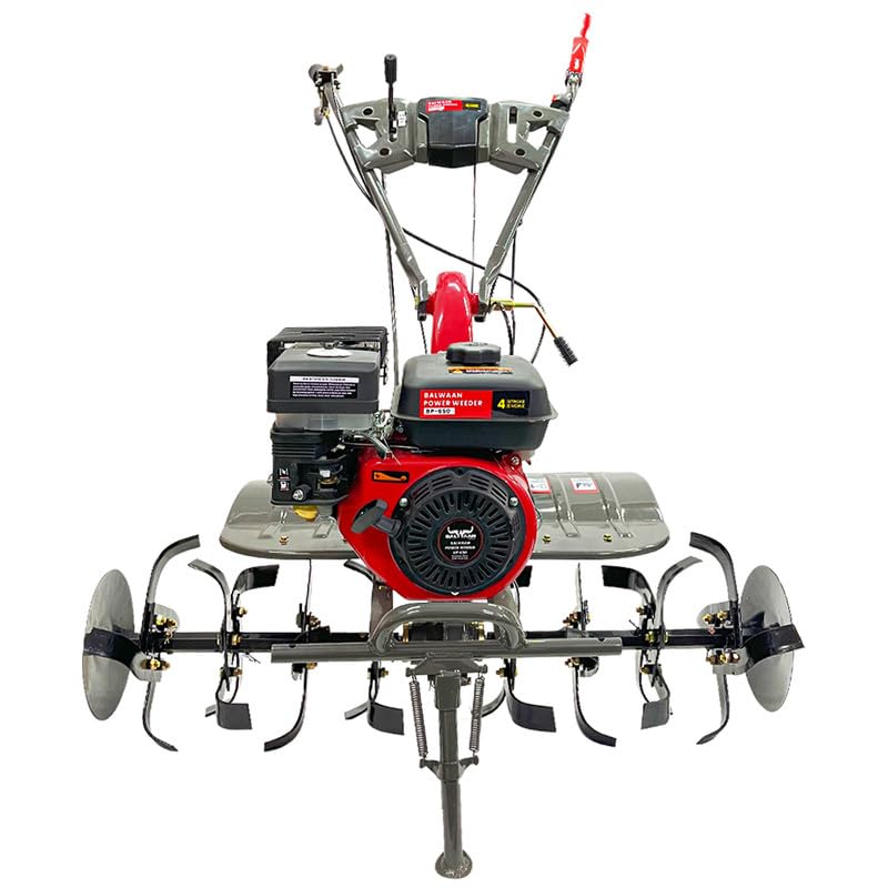 Balwaan Krishi with 212cc 4-Stroke Power Weeder | for Soil Prepar...