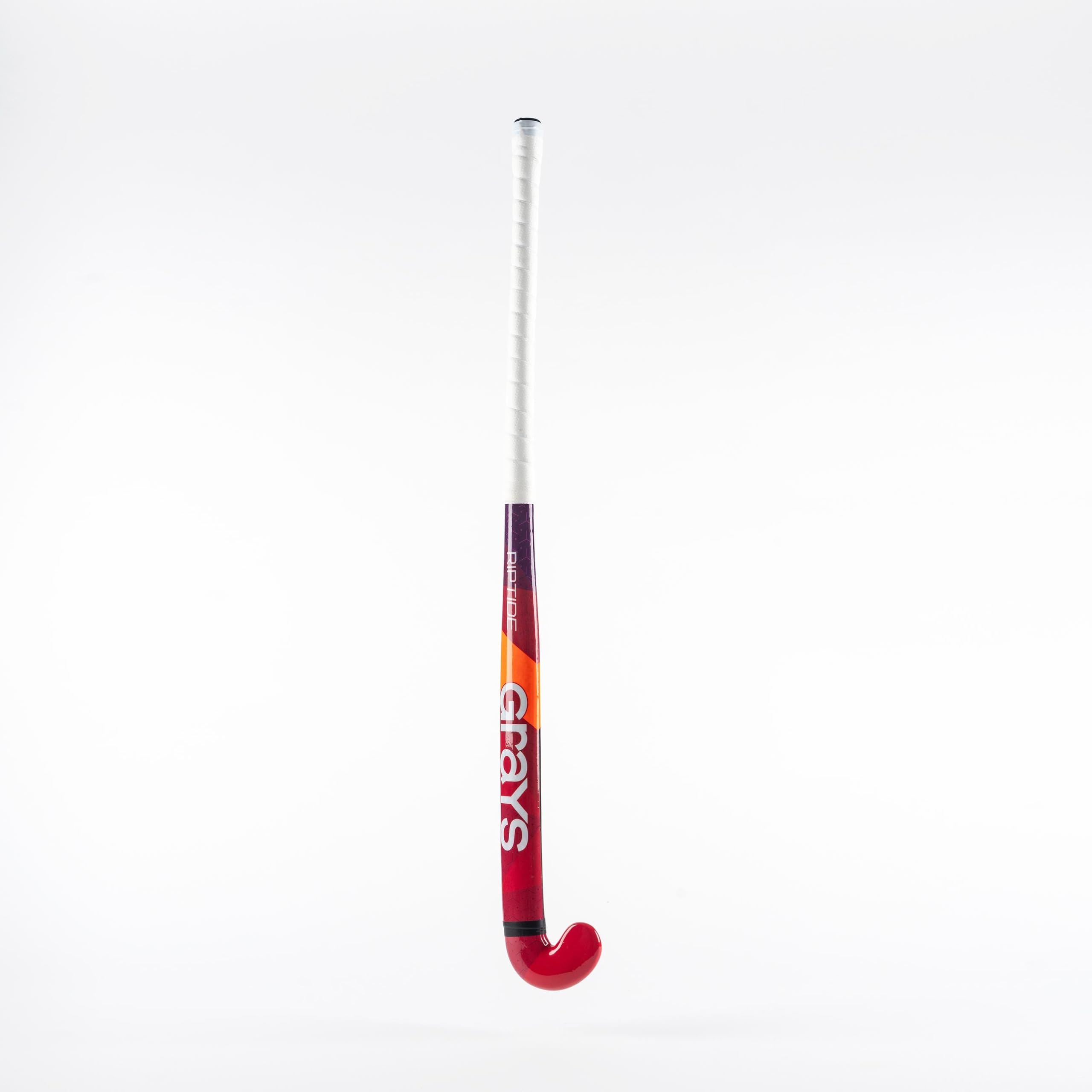 GRAYS Stick Hockey Riptide Ultrabow Negro/Rojo Palo Hockey Riptide Ultrabow - Tallas Junior