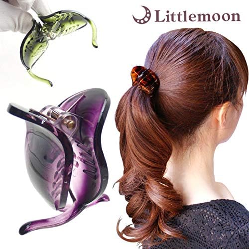 Amazon Co Jp バンスクリップ ポニー ヘッドアクセ 髪飾り 簡単ヘアアレンジ まとめ髪 ヘアクリップ ジュエリー