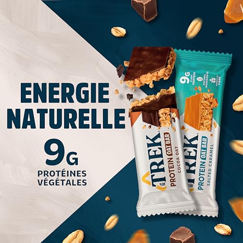 JB's TREK Barres d'Avoine Protéinées | Paquet Assortiment | Végétal | Sans Gluten | Vegan | 16 x 50g Barres | 800g – Image 5