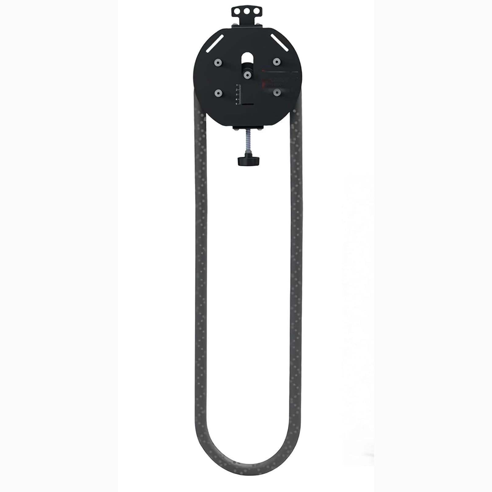 Endless Rope Trainer, Pulley Rope Puller Fitness Rope Trainer, regulowany opór do treningu fitness, nylonowy kabel treningowy do koordynacji ciała (czarny/czerwony)