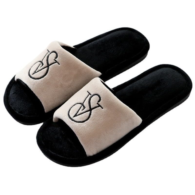 2024 New Retro Cotton Slippers Couple Home Floor Cotton Slippers Women&Men Warm Slippers Fashion Open-Toe Slippers4