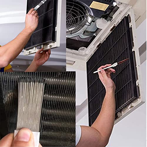 Klimaanlage Kamm, Klimaanlage Lamellen Kamm, 2 Stücke Kondensator Reinigung Kamm, Klimaanlage Kondensator Flosse Kamm, Klimaanlage Fin Reiniger Spule Kondensator Bürste