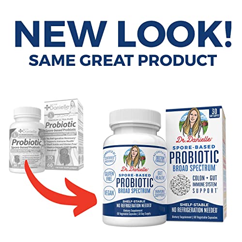 Dr. Danielle Probiotic Probiotics for Women and Men, Adults by Dr
