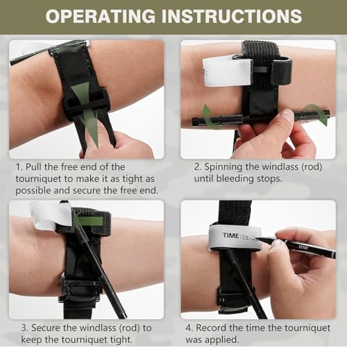 Ohzoiric OHZOIRIC-T4 Tourniquet, Ohzoiric 4 Pack Tourniquet Kit thumb #5