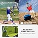 Mound Yeti-2 Baseball Softball Pitching Machine, Youth and Adult Two Wheel Pitching Machine for Baseball and Softball, Training Equipment, YETI-2