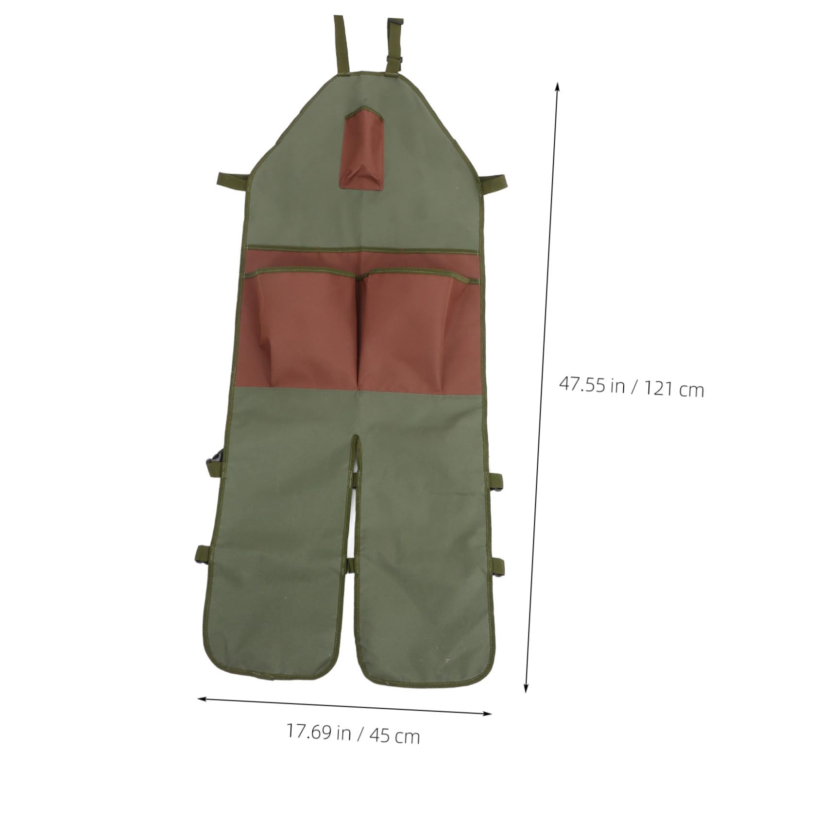 FUNOMOCYA Adjustable Buckle Fruit Trimming Bag Apron Oxford Fabric Garden Supply Vegetable Picking Pouch for Home