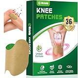 NisJedp Pain Relief Patches, 36 Pcs-Natural Herbal Formula for Joint and Muscle Pain Relief, 8-Hour Relief of Joint Pains for Knee, Back, Neck, Shoulder Pain