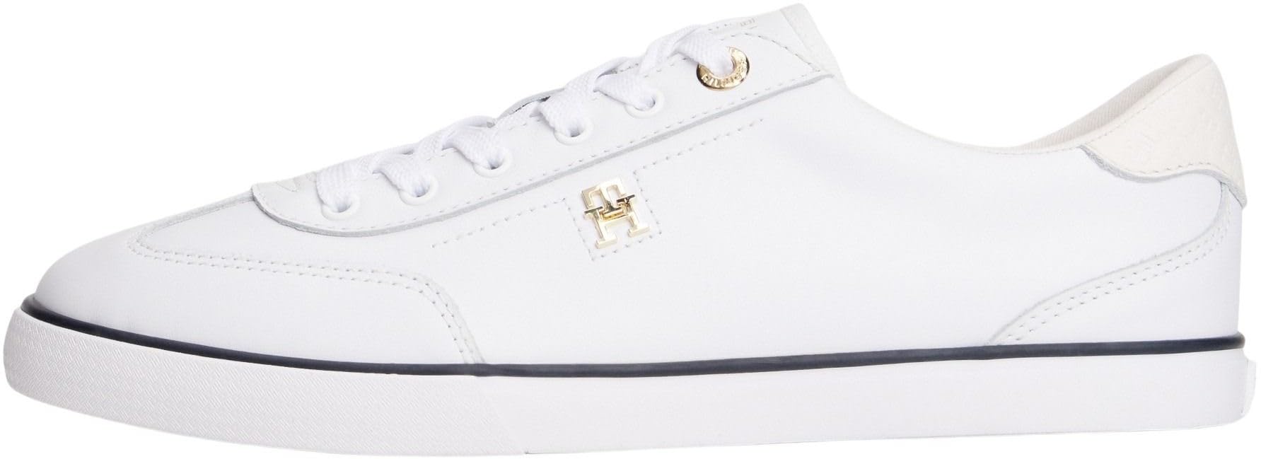Tommy Hilfiger Women's Th Chic Low Profile Vulc FW0FW09104 Low Top, White (White), 7