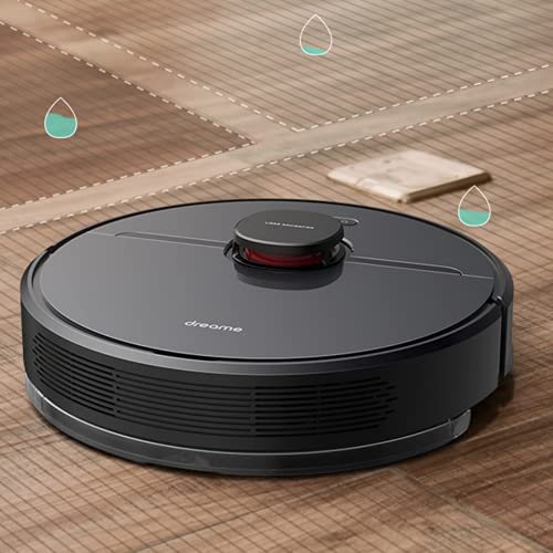 Dreame D9 Mistral Pro - Aspirateur Robot, Modèle Européen, Navigation LiDAR, Batterie 150 Minutes, Compatible Alexa, Gommage et Aspirateur Noir - Image 5