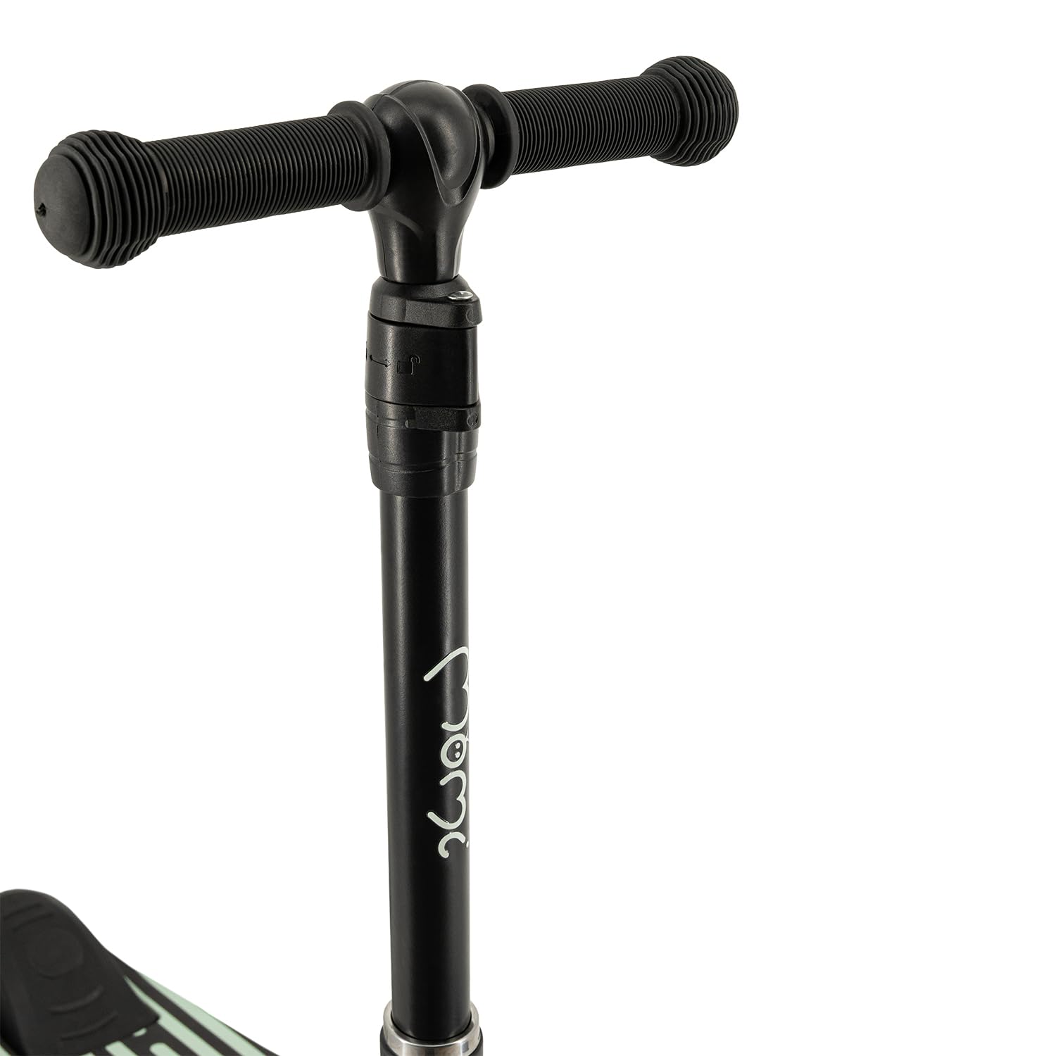 Monopattino bambini 3 ruote MoMi SAN 2 in 1, manubrio regolabile (60/66/72 cm), pieghevole, ruote LED con cuscinetti ABEC-7, freno a pedale, leggero 2,7 kg