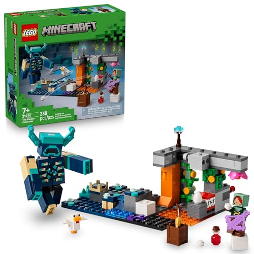 LEGO Minecraft The Warden Encounter Kids Toy...